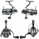 SHIMANO 22 models Stella Shimano flagship ceiling spinning wheel STELLA Lua wheel long-range cast all gold 22 models C3000MHG left and right hand interchangeable type