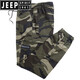 JEEP SPIRIT work pants camouflage pants men's spring and autumn pure cotton elastic welder uniform loose construction site work pants tied feet labor protection wear-resistant 826 models summer style four pockets with elastic 2XL weight 140-160 Jin [Jin equals 0.5 kg]