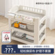 Table de couches Moyellbaby Baby Care Table Nou nouveau-né bébé Table de couches multifonctionnelles Babyviva [mise à niveau] Table simple beige