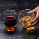 Japan's Mount Fuji heat-resistant crystal glass handmade whiskey cup couple cup gift box set Mount Fuji cup single gift box