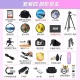 Canon Canon 200d 2nd generation 2nd generation entry-level SLR camera vlog portable home mini SLR digital camera black 200DII EF-S18-55 set package two [64G card sun order free spare battery set]