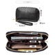 Sephren Xiaoxiangfeng Camellia Leather Handbag pour les femmes 2025 Nouveau téléphone mobile Walking Small Soft Cowhide Grand Capacité Coupon Black