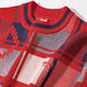 Li Ning Rijin Dou Golden Sweater 2025 Summer New Style Men and Women's Same Red Year of the Year with Wool Pullover Knitting Sweater Red AMBV031-7 M