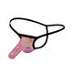 Sexy underwear for men, smooth and soft mesh, separated perspective, men's sexy sexy thong, T-string underwear, sexy underwear, alternative sexy SM, purple red, European size
