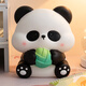 Qi Le birthday gift panda piggy bank for women, children, large capacity, depositable and removable, new style for boys, only in and out of the piggy bank, Panda Dada (large size)