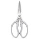 Japanese quality scissors for household 304 stainless steel kitchen chicken, duck, goose, meat and vegetable bones special fish-killing powerful scissors, powerful regular model, black