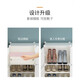 蔻丝（ColesHome）鞋柜家用门口进门一体靠墙极窄小鞋架子简易多层宿舍租房门外走廊 【精选 餸雨伞挂钩】1列4层-白色