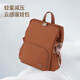 NIC. Wire-resistant multifunctional pregnant women backpack mommy bag, reasonable partition, easy to pack bottles and diaper wipes, first choice for new mothers, milk white
