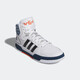 Adidas casual shoes men's shoes 2025 new summer sports shoes NEO high top versatile student shoes FY6621 GY0723 black, white and blue 42.5