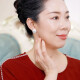 COISE Freshwater Pearl Earrings Mom Silver Earrings 925 Silver Earrings Women's Korean Style Earrings Temperament Fashion Jewelry Pearl Earrings Women's Earrings
