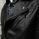 rowswell国潮伦复古斜拉链翻领皮夹克男 多口袋修身茄克个性帅气青年PU皮衣 黑色 2XL