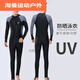 Miaopule One-piece Men's Swimsuit Youth Large Size Men's Wetsuit Swimming Equipment 23 Sleeve Pants Sun Protection Swimming Suit Black Gray Short Sleeve + Large Frame Swimming Pants L L Recommended weight 1140Jin Jin equals 0.5 kg One size