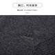 Shanshan 100% reine Strickjacke Herren Reißverschluss Strickjacke Pullover Jacke Stand Collar Herbst und Winter Neue Freizeitkleidung für Männer Helles Orchid Grey [High-End-Wolljacke] M (170/88a)