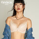Fandecie Comfort Cup Lace Underwear Women's Wireless Small Breast Push Up Comfortable Breast Control Bra FBW0331 Skin Color SKN 70A