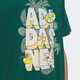 Adidas Neo Camiseta de cuello redondo para hombres y mujeres de manga de manga corta Neo