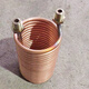 Copper coil custom non-standard spiral spring copper tube cooling cycle condensation pipe steam chiller heat exchanger 16*1