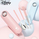 Disney (Disney) Chopsticks and Spoon Set Portable Box Box Table Special Storage Box pour les enfants des élèves du primaire pour aller à l'école en trois pièces Take Out to Work Pink Cat-Chopsticks and Spoon + Fork (style exclusif)