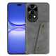 Coole Teile eignen sich für Huawei Nova12 Pro Mobiltelefonkartenkartenbeutel können Karten Nova 12 Ultra -Leder -Hülle mit Automagnet -Saug -Magnetkarte Nova 12 Kartenkoffer kreativ verstecktes schwarzes Huawei Nova 12 halten