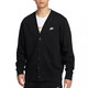 
Nike (Nike) jacket men's spring 2025 new sportswear knitted sweater fashionable V-neck casual windproof jacket FN3899-010 black M