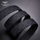 Falamaone Brand Herrengürtel Echtes Leder Automatische Schnalle Business Pants Belt Boy Geburtstagsgeschenk für Freund Ehemann [Counter Gift Box] PD844Q Gun Buckle-Print-Muster 115 cm -130 cm zufälligkontakte Kundendienstdesign