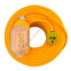 SHANTOU LINCUN TIPLE CON CIENTO CON CABLE NACIONAL CORE SEGUNDO CORE 15254 Cable cuadrado Tendón de alambre de alambre suave Cable de extensión Cable de vaina impermeable Cable amarillo 1.5 cuadrados 10 metros