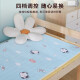 Rainbow electric blanket single electric mattress (1.5 meters long and 0.7 meters wide) non-woven small automatic power-off dormitory mite removal