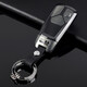 
Standard car family Audi key cover transparent Q5LA4LA5 suitable for men and women, simple soft key case, transparent black + fully transparent A (2 key covers) recommended