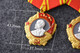 Rumei Soviet Union Medal of the Second World War, Order of Lenin, Order of the Red Banner, Order of Lenin (ribbon), Iron Box