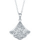 Liuguifu Jewelry PT950 Platinum Pendant Little Lucky Platinum Necklace Pendant for Women PT0600030 1.80g