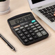 
Comix classic desktop office calculator 12-bit large screen desktop computer Student office stationery supplies C-837H