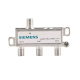 Siemens cable TV splitter one point three high-definition closed-circuit television signal brancher splitter one point three one in and three out