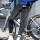Inbike New printemps, été et automne pantalon d'équitation masculine pantalon professionnel absorbant le vélo de vélo de route pantalon de vélo de montagne noir Taille 2xl (80-90 kg)