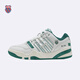 Kswiss [Gleicher Stil in der Show] Freizeitschuhe für Männer und Frauen Frühlingspaar lässig Fashion Slam Schuhe 9275-US 108 Wimbledon White Green No Blue Women 36