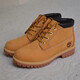 添柏岚（Timberland）经典踢不烂大黄靴休闲增高男女鞋中帮户外真牛皮防水工装马丁靴潮 黄色中帮(偏大一码) 40