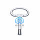 XMSJ Ritt Cabinet Key 3524 Key Complete Set of Disk Cabinet Small Key Control Cabinet Key SZ2531000