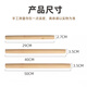 MEIJINJIA beech wood rolling pin household food-grade pressed noodle stick dumpling skin artifact stick non-stick baking gadget