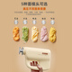 Sacon Noodle Machine Home Noodle Pressing Machine Electric Handheld Noodle Pressing Gun Small Automatic Stainless Steel Noodle Pressing Machine 9 Types of Face Moulds + Scrapers + Measuring Cup