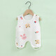 
9i9 baby bellyband pure cotton summer thin belly protection newborn half-back clothes baby belly circumference and legs gauze sleeping bag 2 pieces A29 bear