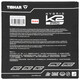TIBHAR K2 K1 K3 Table Tennis rubber table tennis racket reverse rubber cover hybrid MK Guok1 purple gold k2pro hybrid K2-Pro [41.5-42] black