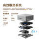 Mingfan UM680Slim/760Slim Ryzen R7-6800H/7640HS Mini Host Computer 65W Hochleistungsstufe 2,5G Network Port Mini Host Office Gaming Desktop UM680SLIM (R7-6800H/65W Leistung) Barrieresystem/Innenfrei