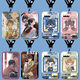 Mengqi Castle (Mengqibao) Mengqi Castle Zhang Qiling Card Cartsum um Tomb Raiders Notizen Wu Xie Hei Xiaozi Jie Yuchen Abdeckung Hardkartenkoffer Mann B15885 Long Lanyard Campus Card Hülle