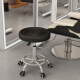 Huakai Star Bar Chair Liftable Bar Stool Home Swivel Chair Office Chair Footrest Chair Dining Chair HK106 Black