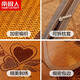 Antarctic people cold pillow core summer single cervical pillow mugwort pillow flower tea bamboo rattan pillow sleep summer cool mat pillow men hearty cowhide vine brown color 35x56cm single package [skin-friendly and smooth, refreshing and natural]