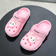 Cold Girls 'Pantoffeln 2022 Frühlings- und Sommer New Children's Hole Schuhe weiche alleinige Kinder Sandalen Baby Beach Schuhe Mädchen Sommer Offizielle Website Baolan 30