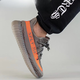 Adidas Yeezy350 Stars Summer Breathable Men's Shoes Gray Orange Coconut Casual Shoes GW1229 38