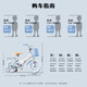 FOREVER (FOREVER) Children's Bicycle Children's Bicycle 3-6-10 Years Old Foldable Bicycle with Training Wheels Children's Bicycle Tang Xiaoya + 98% Pack + Foldable + Basket + Back Seat 12 Inch Suitable for Height 80-105cm