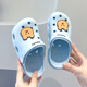 Cold Girls 'Pantoffeln 2022 Frühlings- und Sommer New Children's Hole Schuhe weiche alleinige Kinder Sandalen Baby Beach Schuhe Mädchen Sommer Offizielle Website Baolan 30