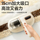 AUX Wireless Mite Remover Home Handheld Small Bed Vacuum Cleaner Bed High Suction Bacteria Remover Dust Collector Beat AXC-11DC59B Coconut Milk White + 3 Filter Elements