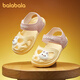 Balabala Children's Sandals Girls Boys Summer Boys Girls Baby Beach Shoes Children's Baotou Toddler Sandals Toddlers