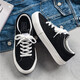 ziyuanju black canvas men's shoes summer 2025 new trendy versatile summer casual board shoes men's cloth shoes sports trendy shoes black 42 (260mm)